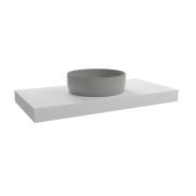 Deska pod umyvadlo Naturel Dolce 100x8x50 cm white matt DO10050BM. obr. 2 
