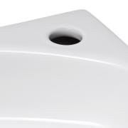 Rohové umývátko Glacera Bigio 42x29,5 cm otvor pro baterii vpravo BG4229. obr. 5 