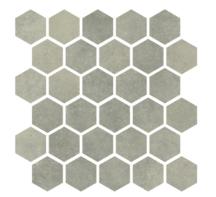 Mozaika Cir Materia Prima soft mint hexagon zelená
