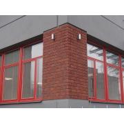 Fasádní pásek Klinker fialovocihlová reliéfní. DEEPPU-001&nbsp;