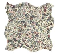 Kamenná mozaika Mosavit Mini pebbles mix mix barev