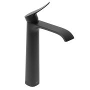 Vysoká umyvadlová baterie SAT Infinitio bez výpusti černá matná SATBSINF285C. &nbsp;(2)