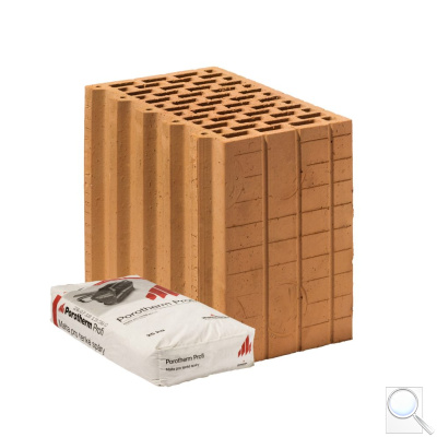Cihla Porotherm 30 Profi R - Broušená. obr. 1