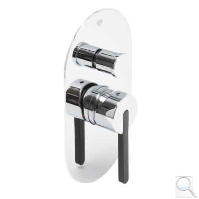 Vanová baterie SAT Fusion včetně podomítkového tělesa chrom lesk SATBSFU215TC. obr. 1