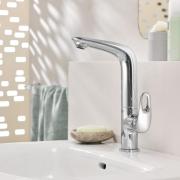 Vysoká umyvadlová baterie Grohe Eurostyle New s výpustí chrom 23569003. obr. 2 