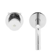 Umyvadlová baterie SAT Evolution včetně podomítkového tělesa chrom lesk SATBSEVO101. obr. 2&nbsp;