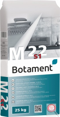 Flexibilní lepidlo M 22. 