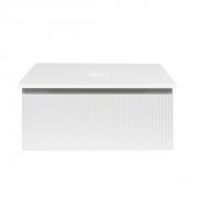 Koupelnová skříňka s krycí deskou SAT Evolution 78x30x44,8 cm bílá mat SATEVO80WMD (obr. 3)