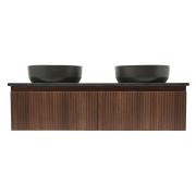 Koupelnová skříňka s žulovou deskou SAT Evolution 118x30x44,8 cm ořech mat SATEVO120NAZ. obr. 4 