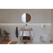 Koupelnová skříňka pod umyvadlo na desku Naturel Home 80x73x46 cm ořech/bílá mat HOMEUMDB. obr. 4&nbsp;