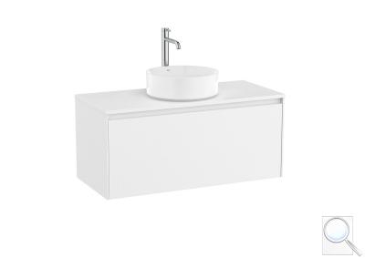 Koupelnová skříňka pod umyvadlo Roca ONA 99,4x44,3x45,7 cm bílá mat ONADESK1001ZBM obr. 1