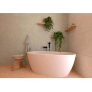 Vanová baterie SAT Fusion bez sprchového setu 150 mm páka světlé dřevo SATBSFU222DSC. (7)