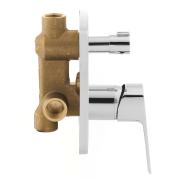 Vanová baterie Optima Cube Way včetně podomítkového tělesa chrom CU215. obr. 4