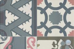 Dlažba Realonda Patchwork multicolor mix barev - 