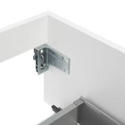 Koupelnová skříňka s umyvadlem SAT Evolution 58x30x44,8 cm bílá mat SATEVO60WMU1. obr. 5