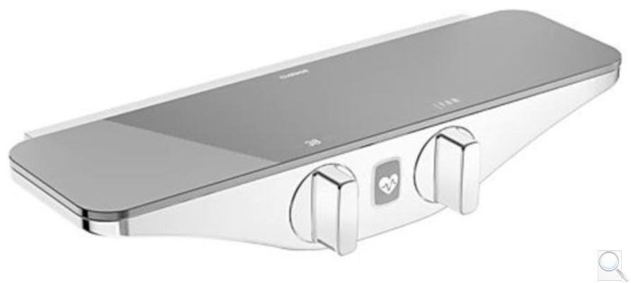 Sprchová baterie Hansa Emotion bez sprchového setu 150 mm chrom/šedá 5863017284. 