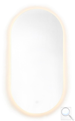 Zrcadlo s LED osvětlením, vyhřívanou fólií a senzorem Naturel Project 60x120 cm ZPROV12060LED. obr. 1