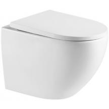 WC se sedátkem softclose závěsné SAT bílá lesk vírové SAT67010RTORP