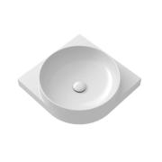 Umyvadlo Ravak Yard 45x45 cm s nerezovou konzolí X000001678. obr. 2