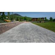 Venkovní betonová dlažba CSB - ALTO EVO. POVRCH RELIÉF ANTIKO - BARVA NOARBLANC&nbsp;(2)