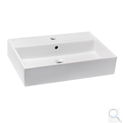 Umyvadlo Ideal Standard Strada 50x42 cm otvor pro baterii uprostřed SIKOSISS0777. Umyvadlo 50 x 42 x 14,5 cm