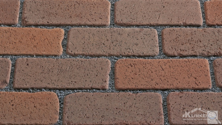 Cihlová dlažba Keratique rot-blau-bunt. Keratique rot-blau-bunt, cihlová dlažba