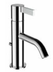 Umyvadlová baterie Laufen KARTELL BY LAUFEN bez výpusti chrom H3113310041001