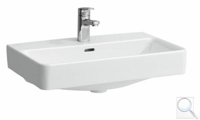Umyvadlo na desku Laufen Pro 60x38 cm otvor pro baterii uprostřed H8179590001041 obr. 1