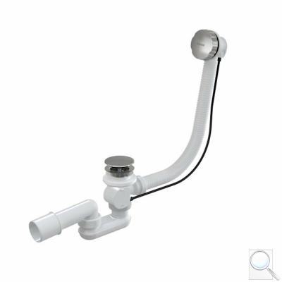 Vanový sifon Ravak 10° 570 B K/K chrom X01305, ODTOKVANPCR. obr. 1