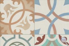 Dlažba Realonda Patchwork multicolor mix barev - 