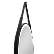 Zrcadlo se senzorem SAT 60x60 cm černá SATZREMLED60CE. &nbsp;(11)