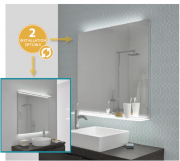 Zrcadlo s LED osvětlením Naturel 100x80 cm CALA10080 (obr. 4)