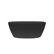 Volně stojící vana SAT Aula 160x78,7 cm litý mramor levá i pravá černá SATAULA1600CM. obr. 3&nbsp;