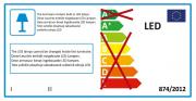 Zrcadlo s LED osvětlením Naturel Iluxit 60x80 cm ZIL8060LEDS (Energetický štítek)