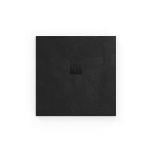 Sprchová vanička čtvercová SAT Alek 80x80 cm, 90x90 cm, litý mramor černá