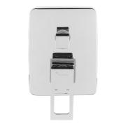 Vanová baterie Optima Levanta včetně podomítkového tělesa chrom LE215. obr. 2