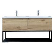 Koupelnová skříňka s umyvadlem SAT B-Way dub mat BWAY120OAKU. obr. 2&nbsp;