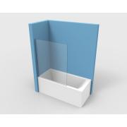 Vanová zástěna SAT 150x80 cm chrom SIKOVZPEV150. obr. 3&nbsp;