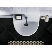 Umývátko Geberit Selnova 50x41 cm otvor pro baterii uprostřed 500.295.01.7. obr. 2 