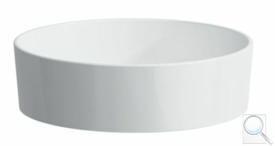 Umyvadlo na desku Laufen Kartell By Laufen 42x42 cm mat bez otvoru pro baterii, bez přepadu H8123317571121. obr. 1
