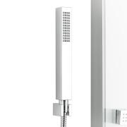 Sprchový panel Anima Glass Shower na stěnu s termostatickou baterií bílá GLASHOWER. obr. 4 