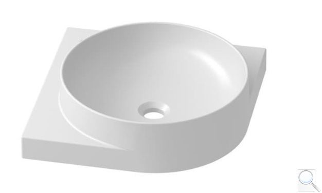 Umyvadlo Ravak Yard 450 C keramické bílé XJX01245000. obr. 1