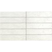 Dlažba Cir City white lines bílá.