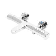 Vanová baterie SAT DARK bez sprchového setu 150 mm chrom SATBSDA222CR. obr. 2 