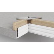 Půdní schody zateplené stahovací LUSSO ZP. Řez stropem (ukázka 1)&nbsp;