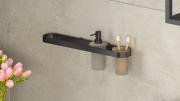 Držák SAT Simply R PVD PVD gun metal SATDSIMR04GM (obr. 3)