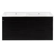 Koupelnová skříňka s dvojumyvadlem Jika Plan 120x44,1x62,2 cm dub H4536621763021. obr. 2