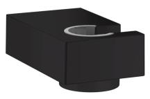 Držák sprchy Hansgrohe Porter E pevný matná černá 28387670