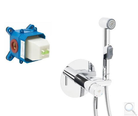 Bidetová baterie SAT včetně podomítkového tělesa chrom SATBSPBKT.