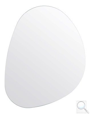 Zrcadlo asymetrické Naturel 68x85cm, typ A, ZAS6885. 